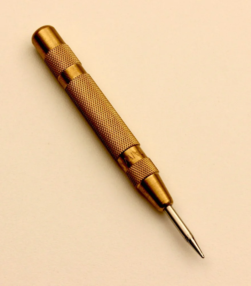 Automatic Centre Punch Spring Loaded Steel Point 98mm Long - Image 2