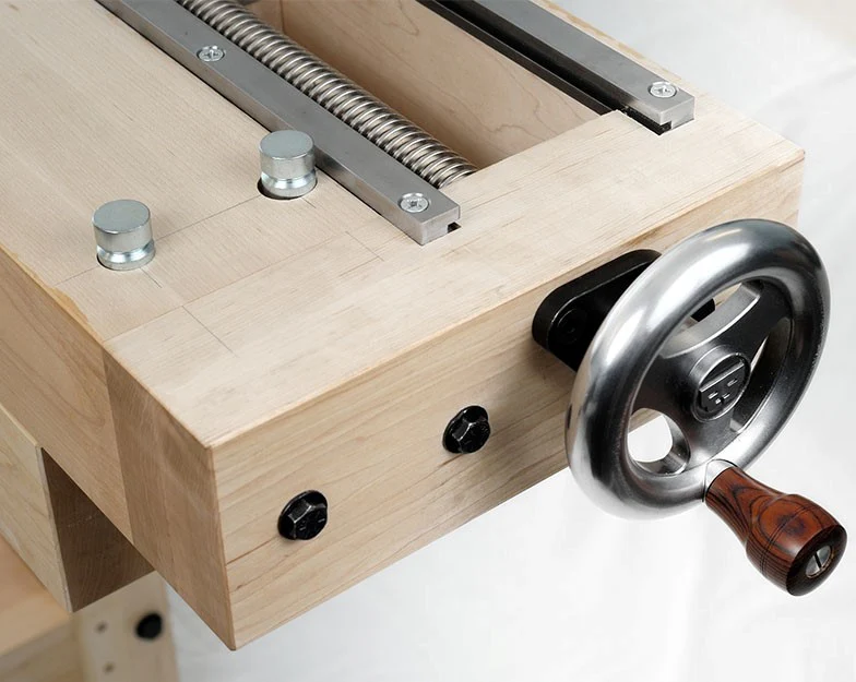 Benchcrafted Machined Iron Hardware Set for Roubo Split Top Bench - Image 5