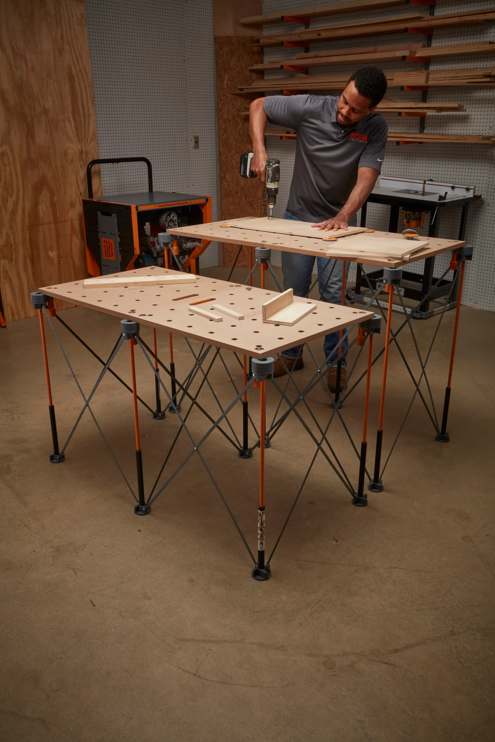 BORA Centipede Work Stand 1200 x 2400mm with Carry Bag - Image 7