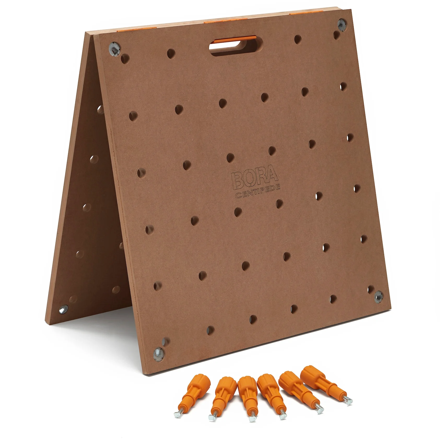 BORA Centipede Work Stand Table Top MDF 610 x 1200mm with 20mm Bench Dog Holes - Image 3