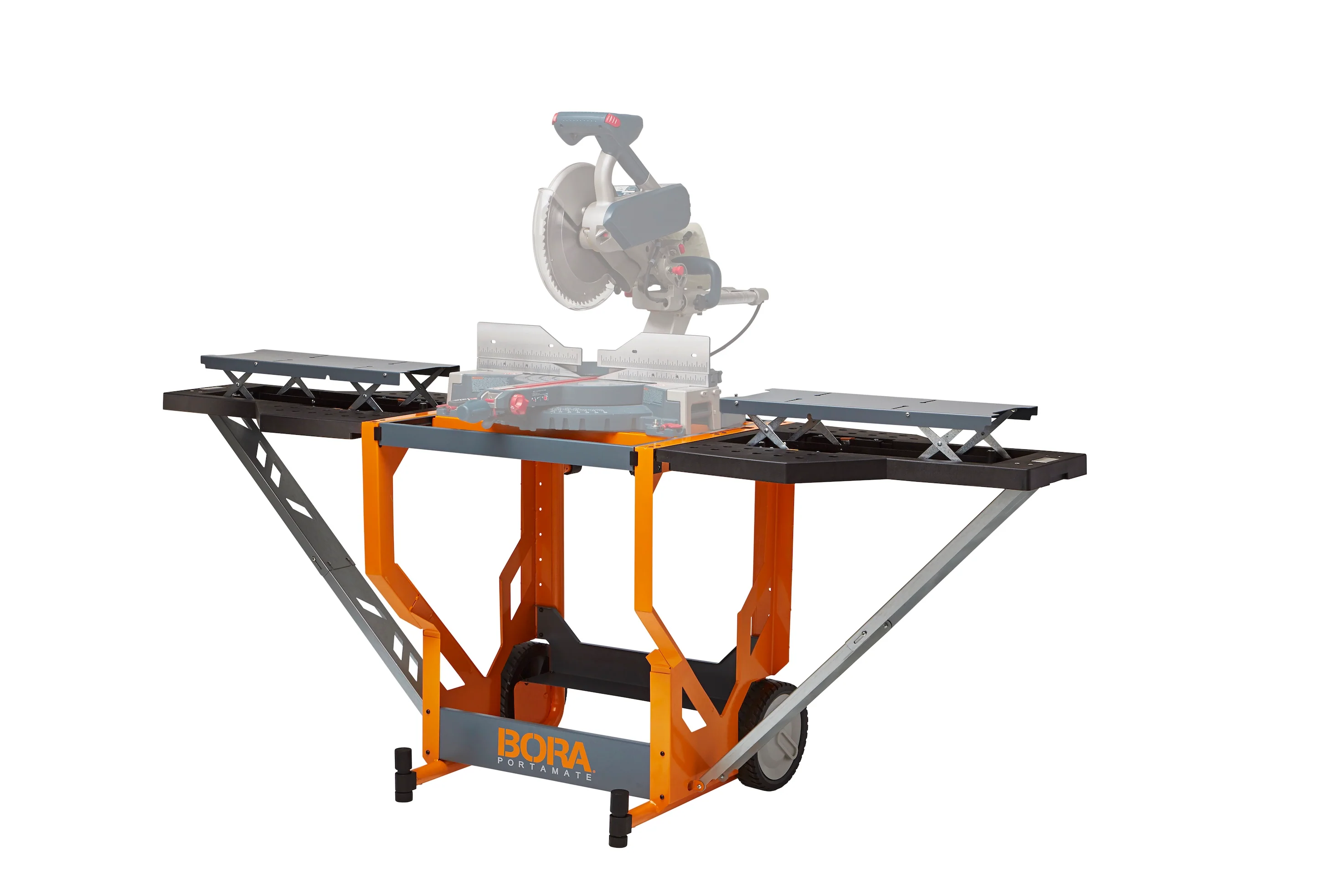 BORA Portacube STR Mitre Saw Workstation with Rotating Table - Image 4