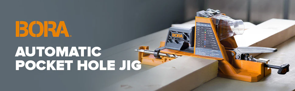 BORA Tool Auto Jig Automatic Benchtop Pocket Hole Jig - Image 2