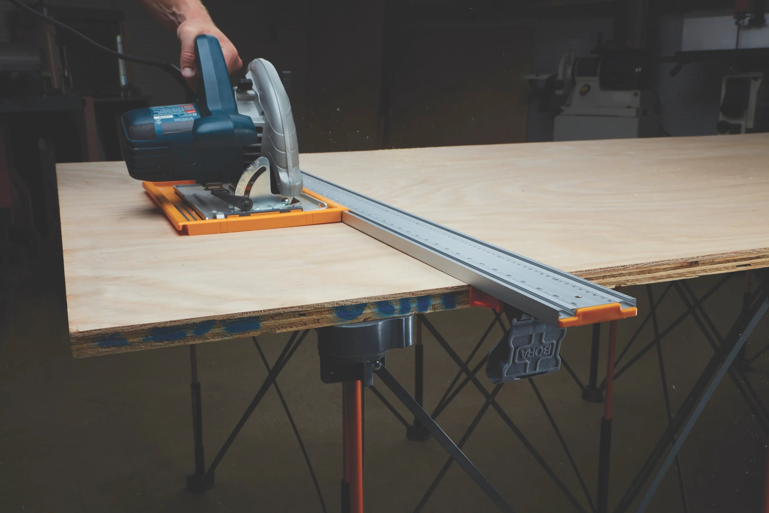 BORA Tool NGX Clamp Edge Saw Guide 1250mm 50in for Portable Power Tools - Image 5