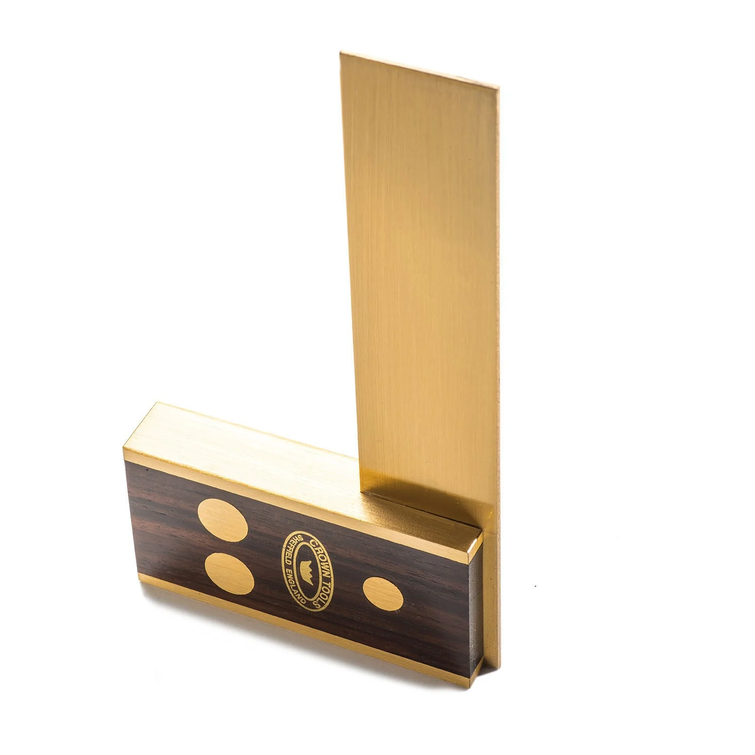 Crown Adjustable Try Square 71mm Blade Rosewood & Brass - Image 4