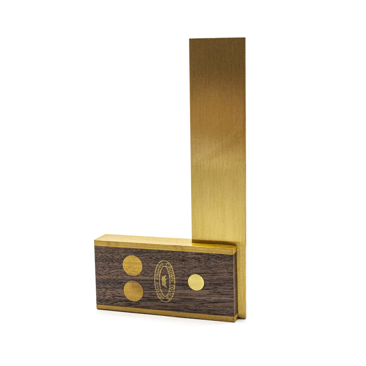 Crown Adjustable Try Square 71mm Blade Rosewood & Brass - Image 5