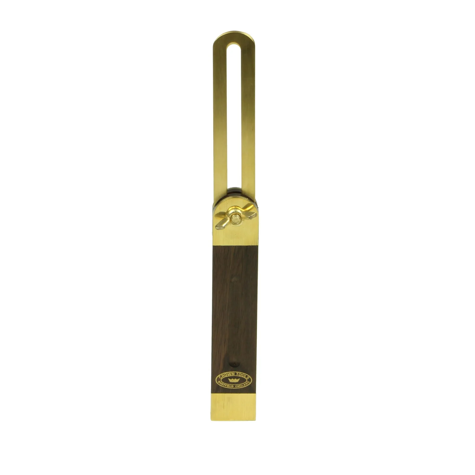 Crown Sliding Bevel 230mm Brass Blade 145mm Rosewood & Brass Handle - Image 5