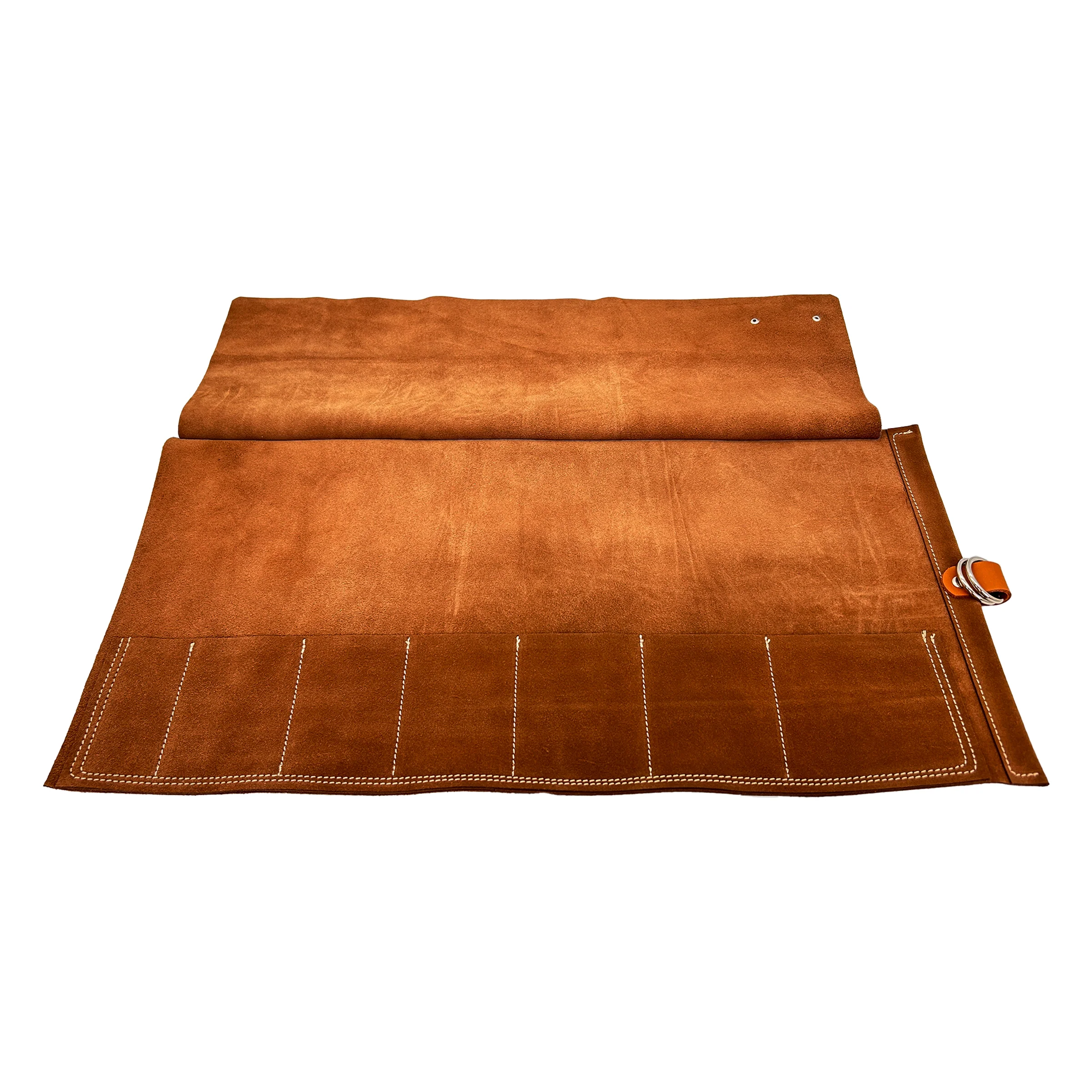 En Mina 7 Pocket Carving Tool Roll Suede - Image 2