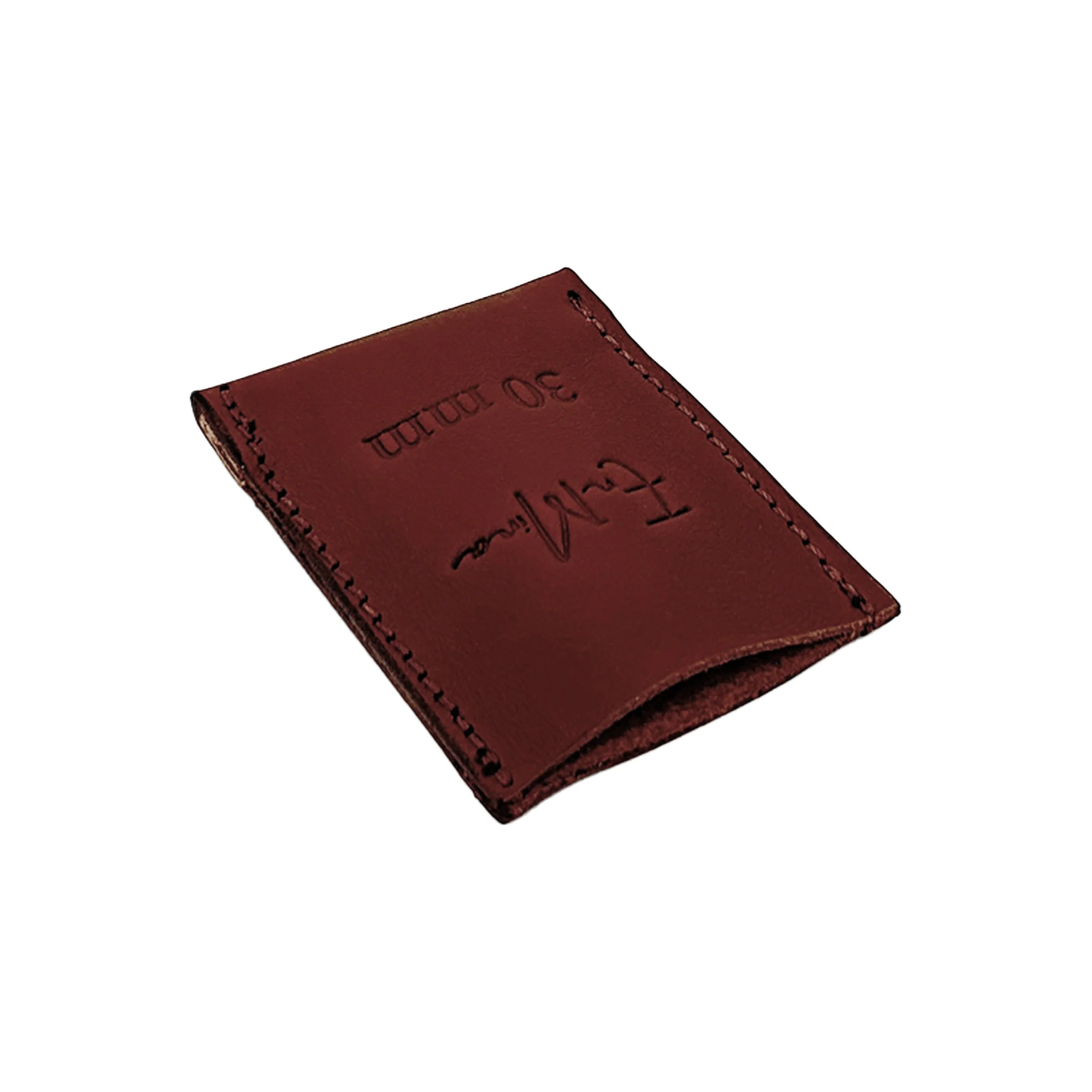 En Mina Chisel Tip Protector / Holdfast Sheath Tan Leather - Image 6