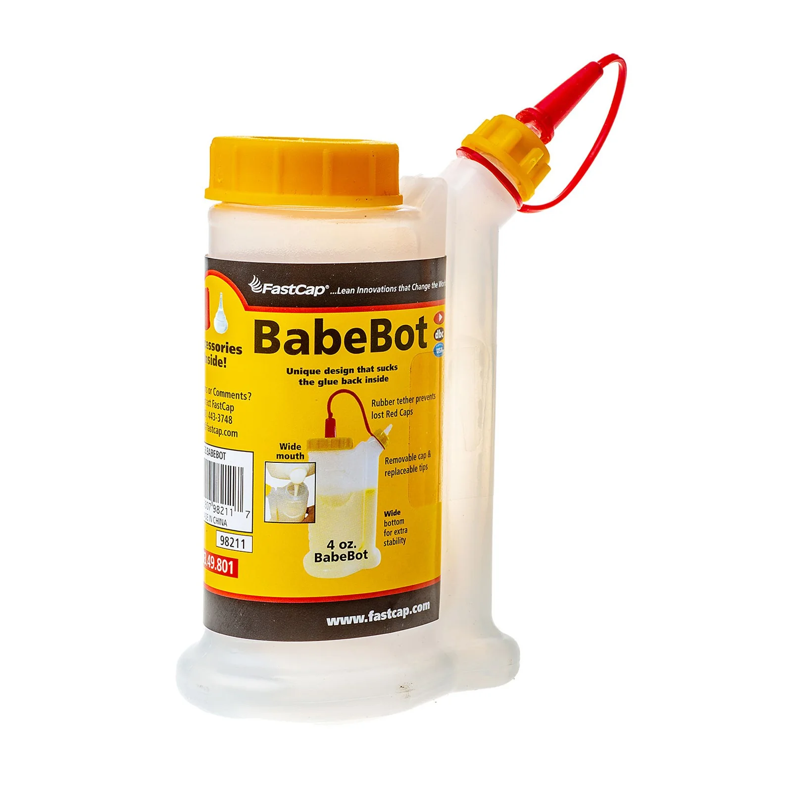 FastCap BabeBot Glue Pot Dispenser Bottle Non-Drip 112mL - Image 6