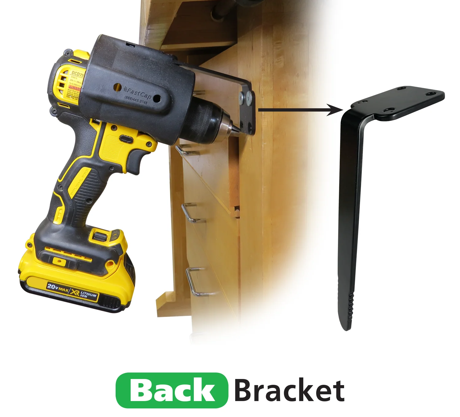 FastCap Screw Gun Holder Starter Kit for Power Hand Tool Mounting - Image 5