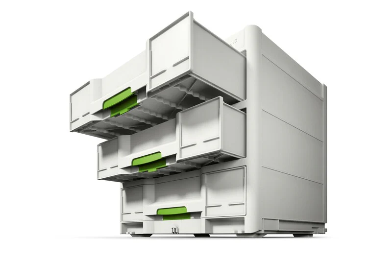 Festool Systainer3 SORTAINER 3 Drawer Storage Box - Image 3