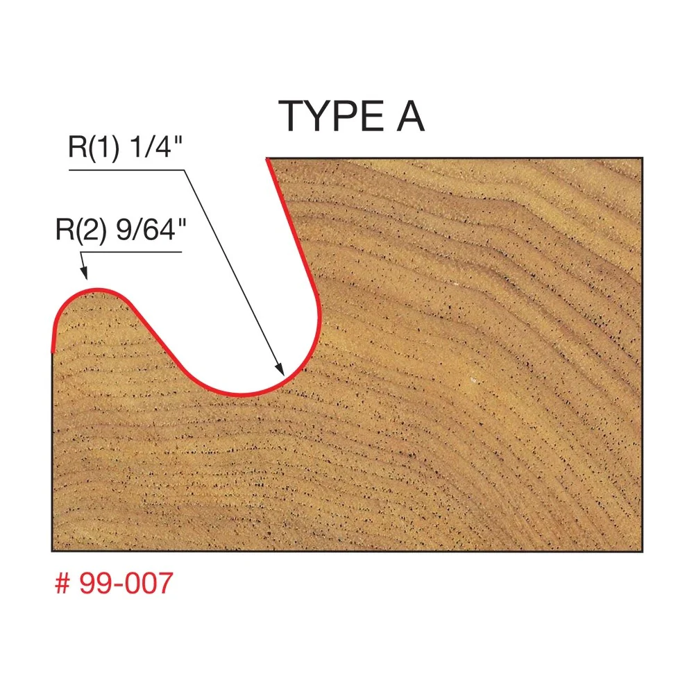 Freud Finger Pull Router Bit 1/2in Shank - Image 3