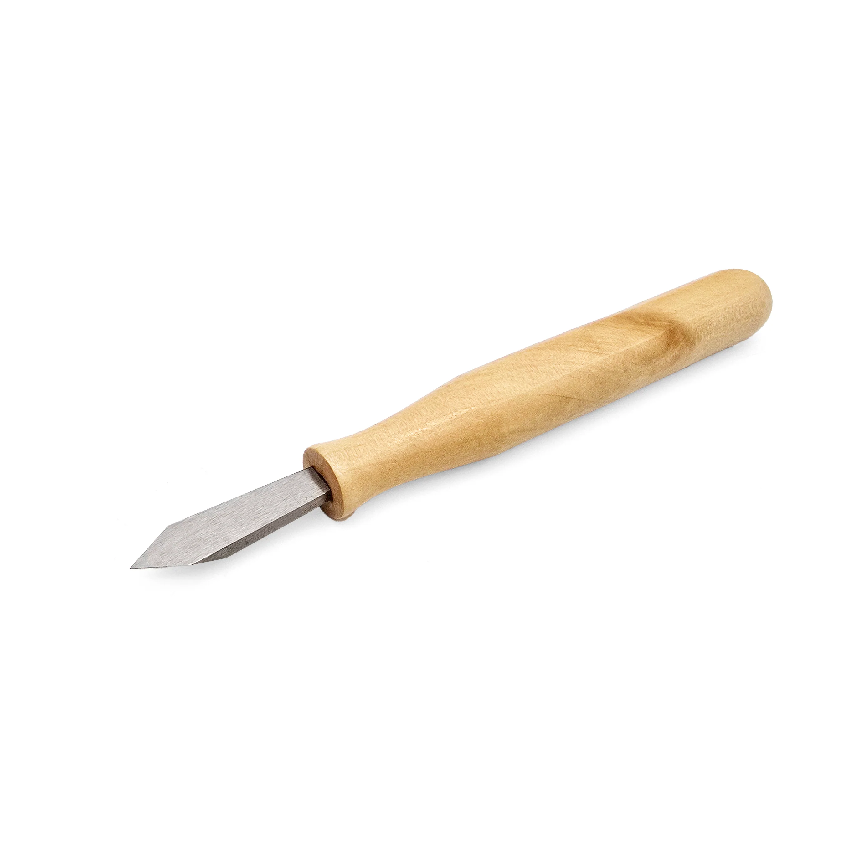 iGaging Marking Knife Spearpoint Wood Handle - Image 4