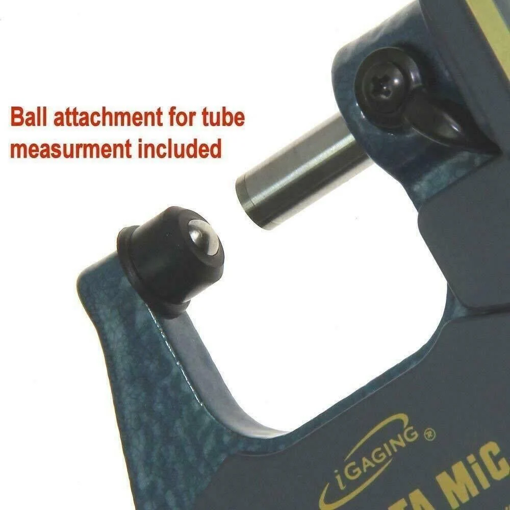 iGaging Digital Micrometer Multi Scale 1in Measuring Capacity - Image 5