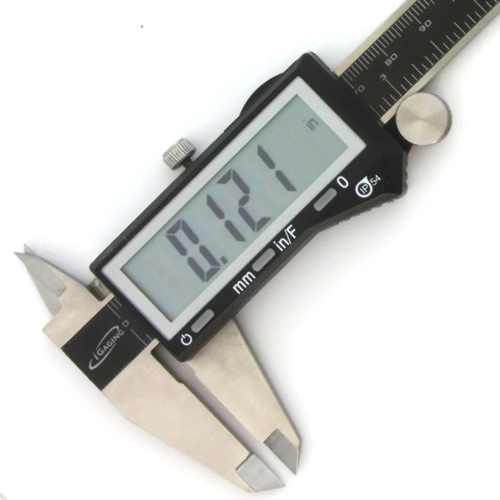 iGaging EZCal Digital Vernier Calipers 150mm Metric & Imperial Scales - Image 3
