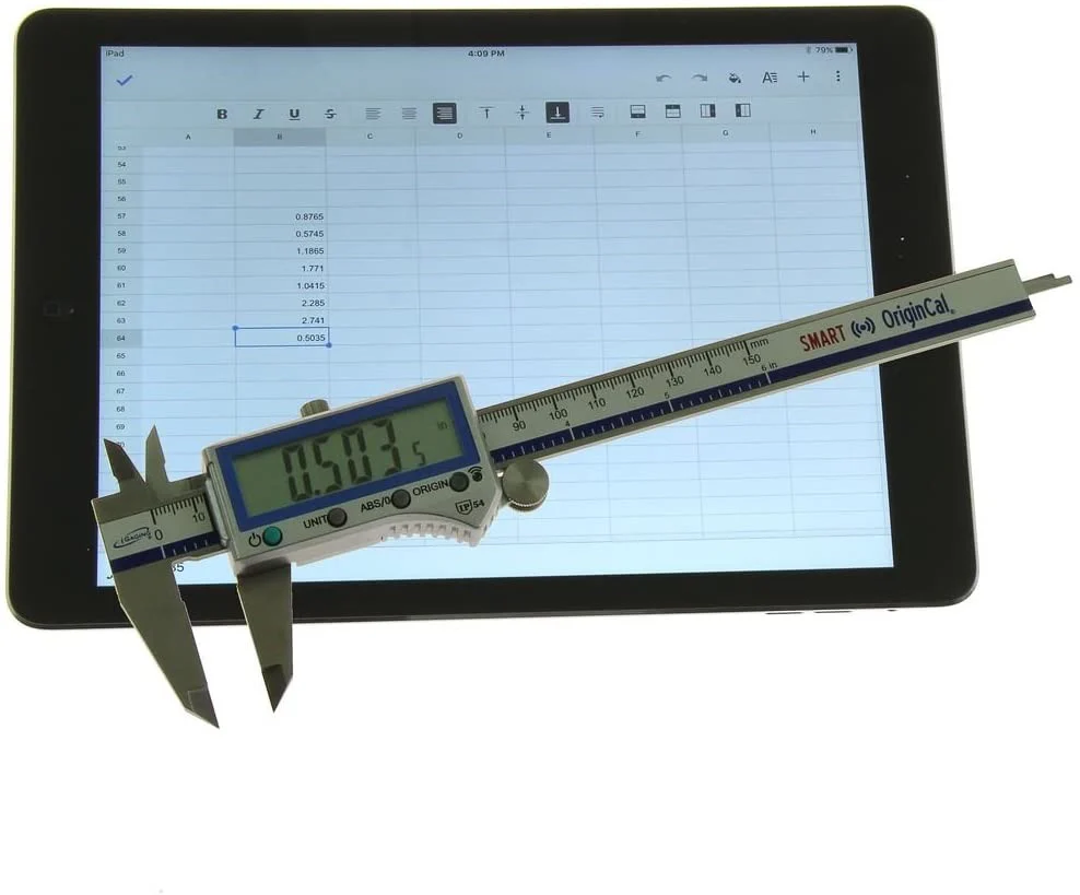 iGaging OriginCal Smart Wireless Digital Vernier Calipers 150mm Metric & Imperial Scale - Image 5
