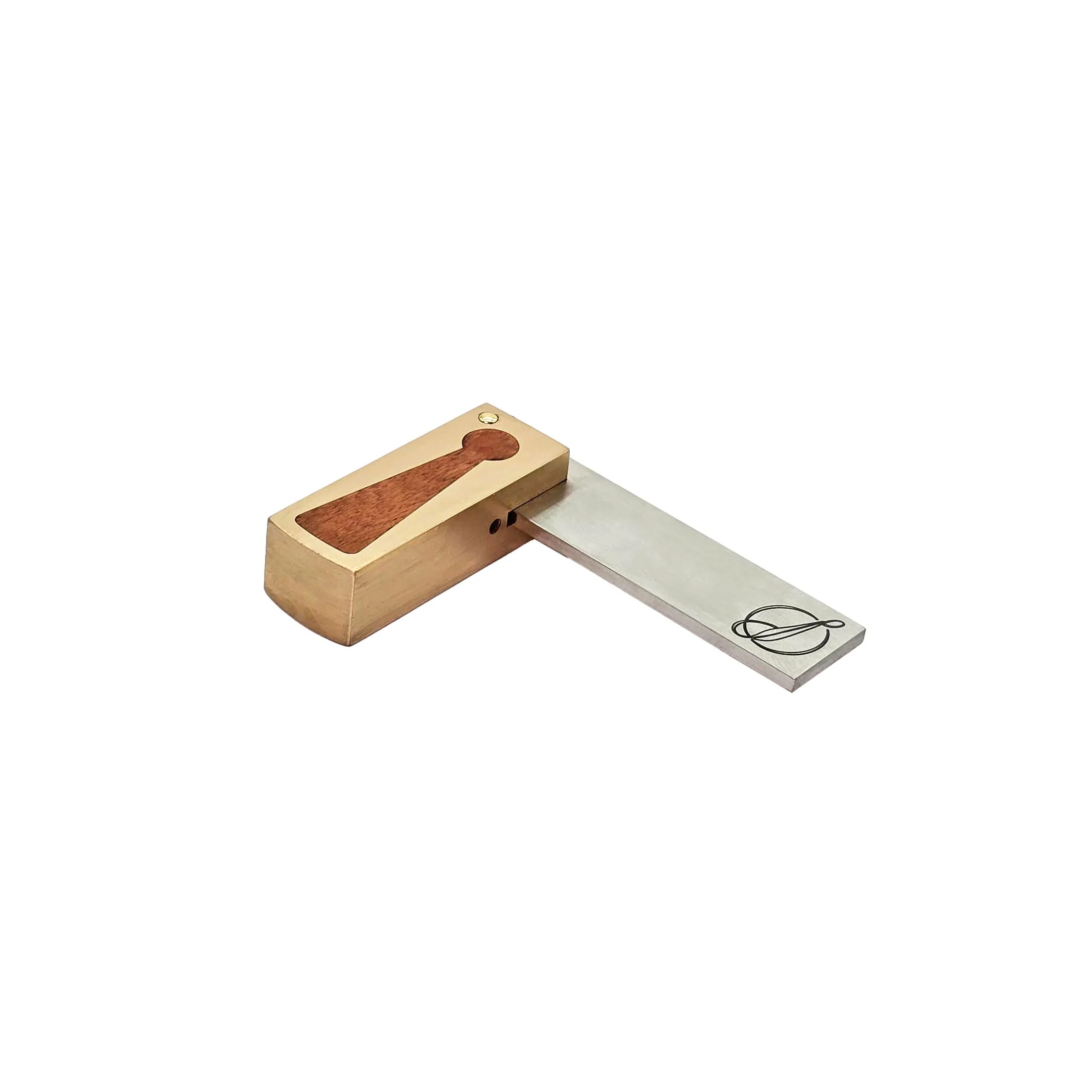 Ironbark Toolworks Try Square Brass with Mulga Inlay - Image 2