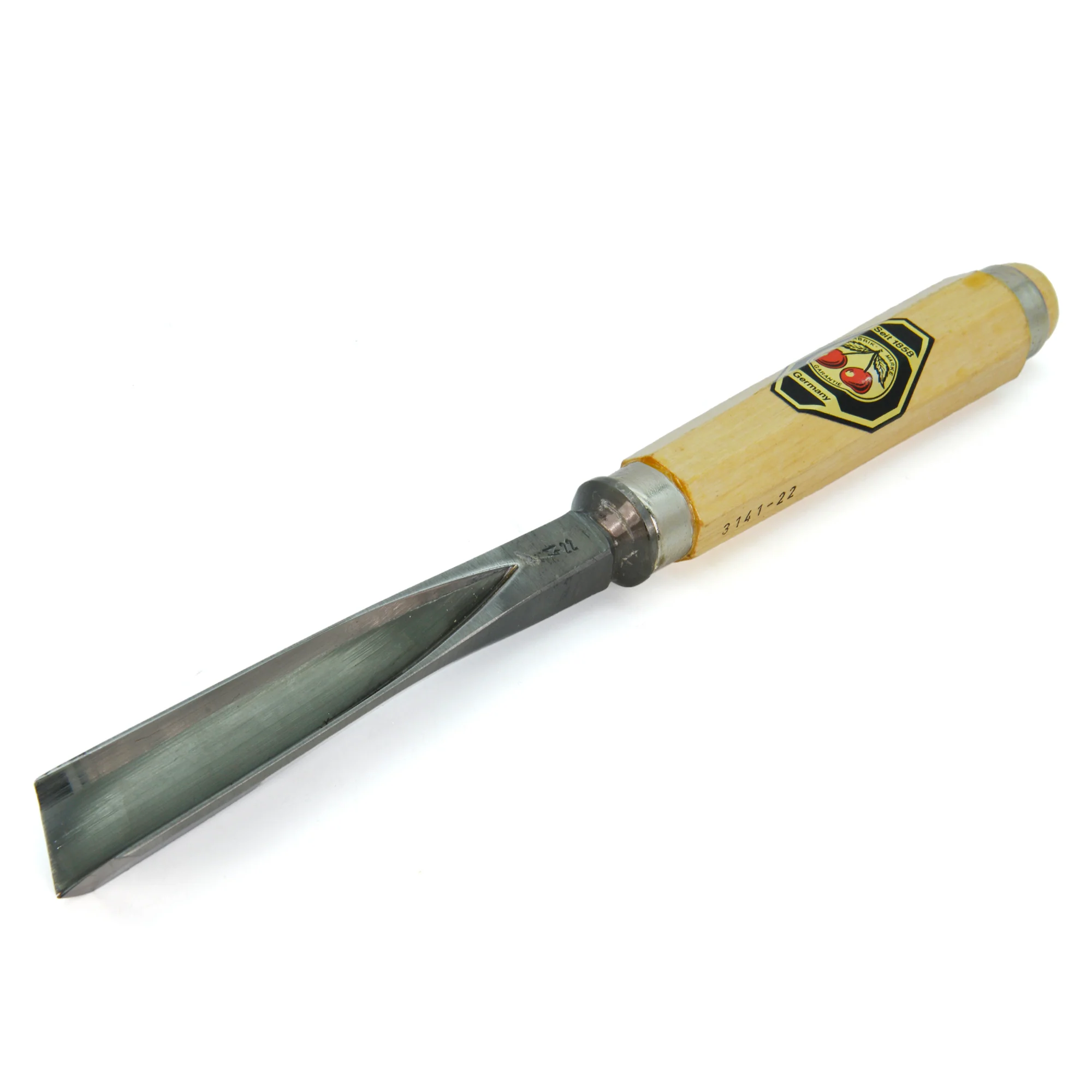 Kirschen Two Cherries Carving Tool #41 Straight V-Chisel 60 degrees - Image 11