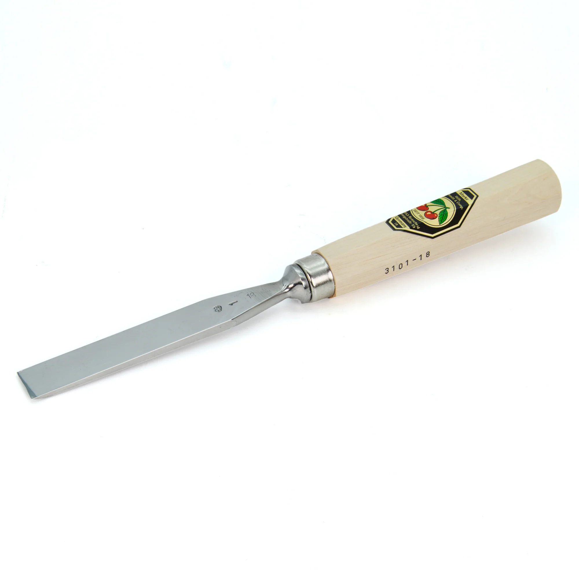 Kirschen Two Cherries Straight Carving Tool Flat Chisel - Image 10