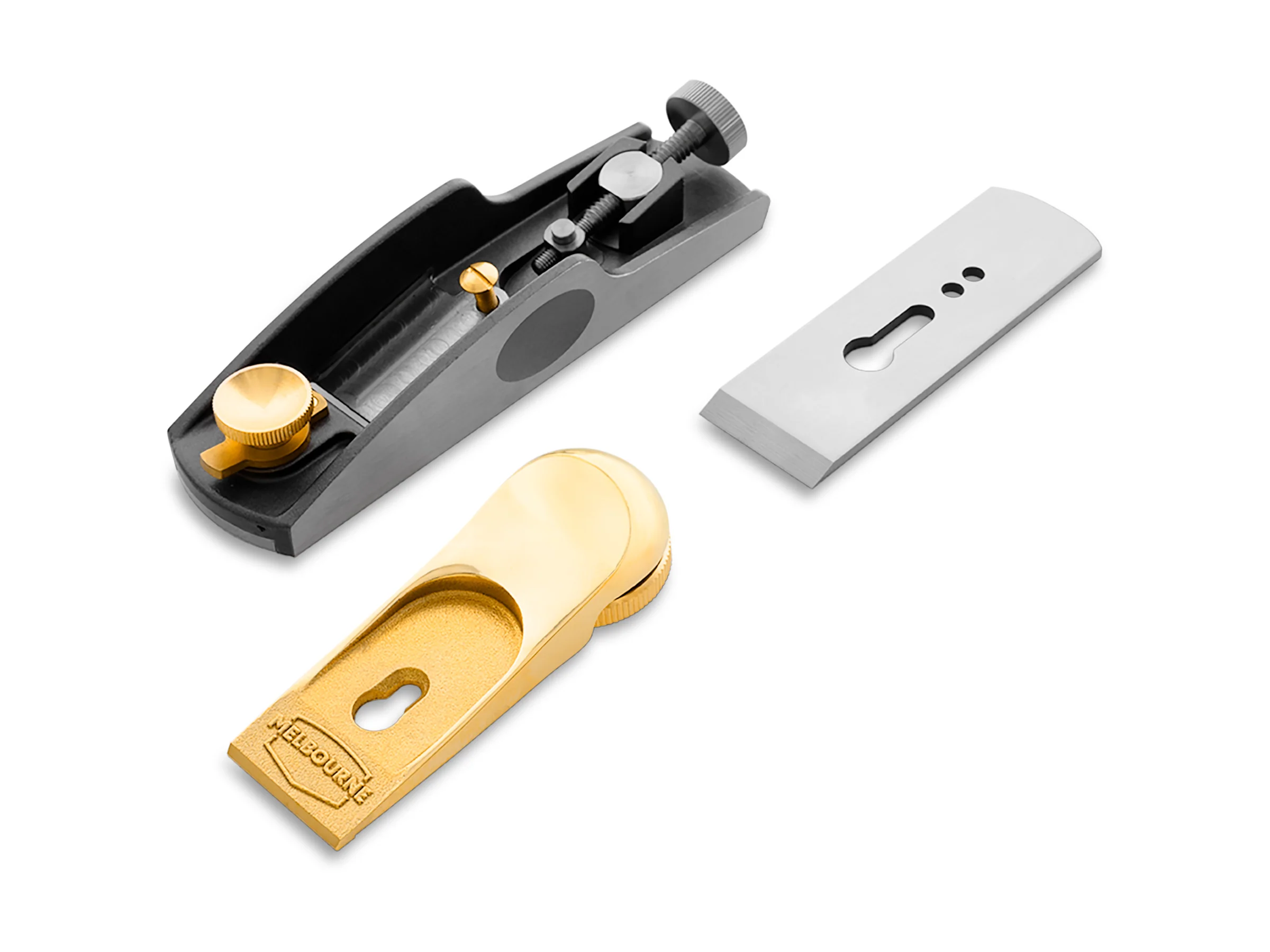 Melbourne Tool Company Low Angle Block Plane Plus Additional Blades - Image 5