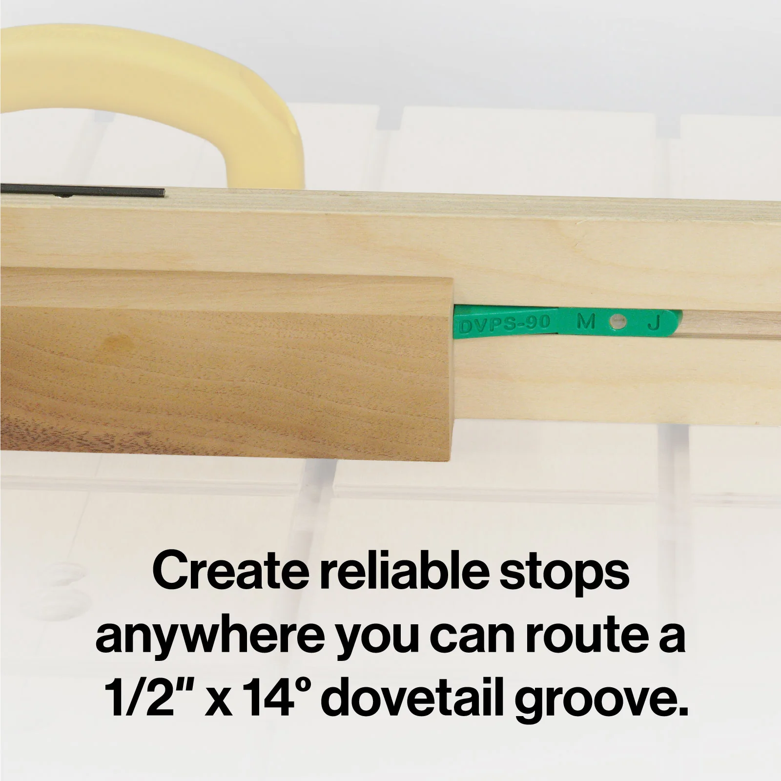 Microjig Matchfit Pop-stop for Dovetail Tracks - Image 2