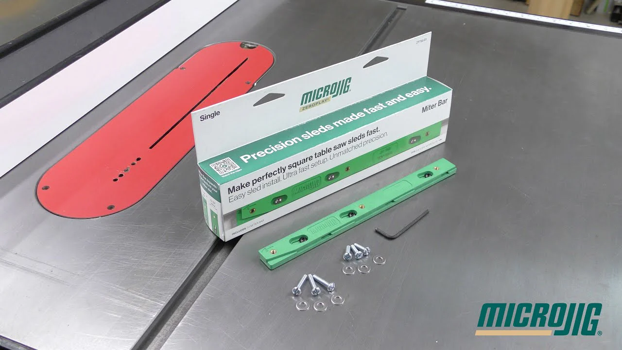 MicroJig ZeroPlay Mitre Bar 238mm Each - Image 3