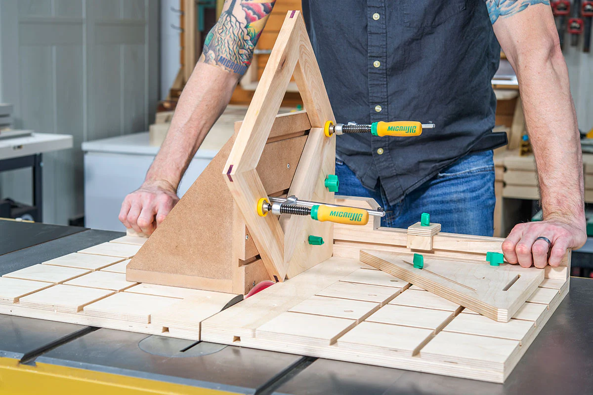 MicroJig ZeroPlay Mitre Bars & Mitre Stops Double Kit - Image 2