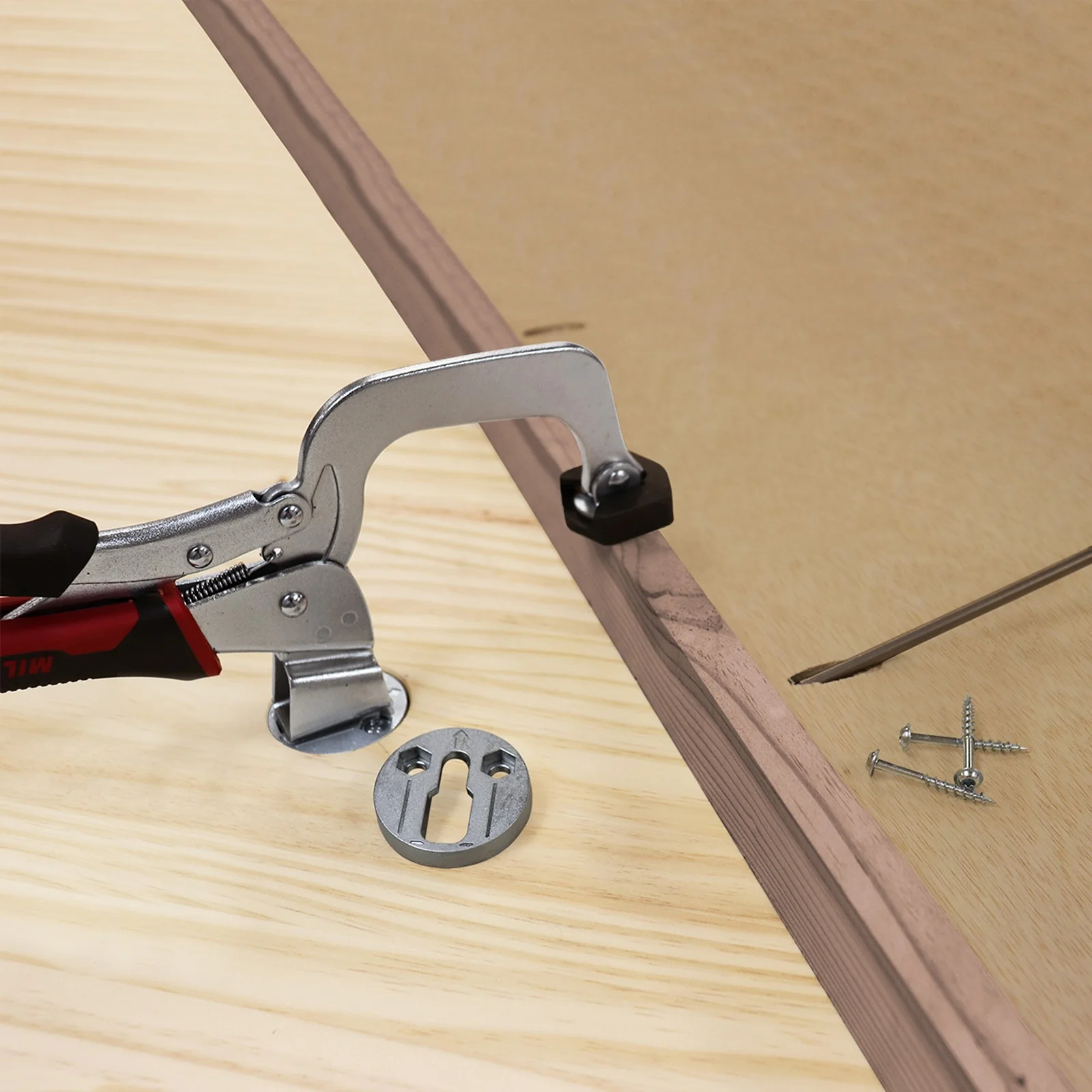 Milescraft ClampAnchors Workbench Hold Down Anchor suits Milescraft 3in & 6in BenchClamps - Image 4