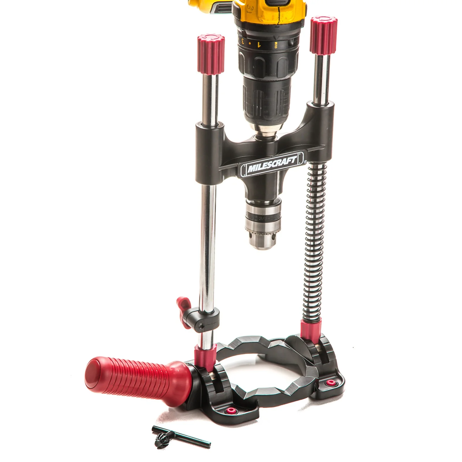 Milescraft Drill Mate Portable Drill Guide Versatile Drill Press Alternative - Image 9