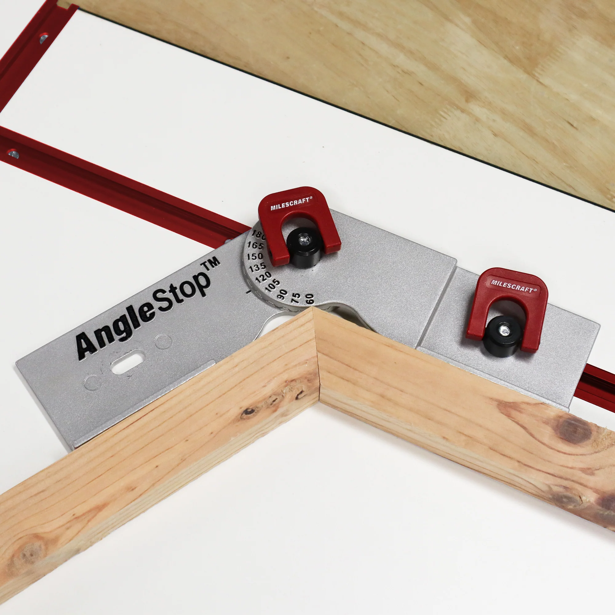 Milescraft T-Track AngleStop Variable Angle Support - Image 3