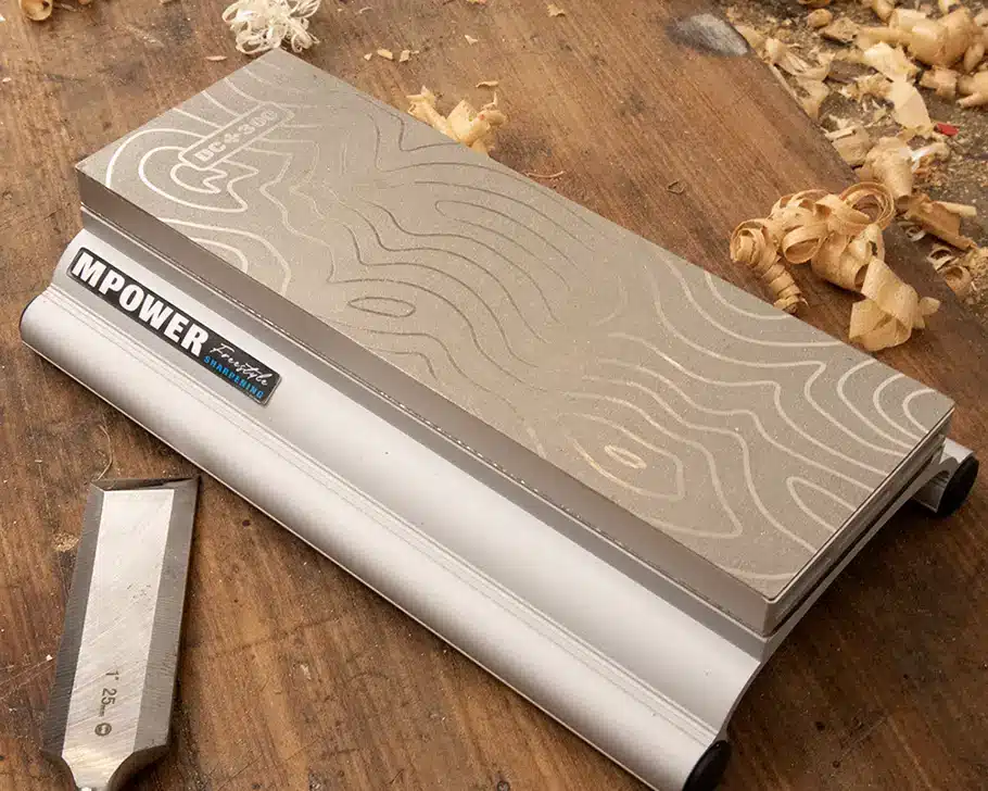 MPOWER SB1 600/1200 Grit Sharpening Stone Set 8in Double Sided Diamond Whetstone - Image 2