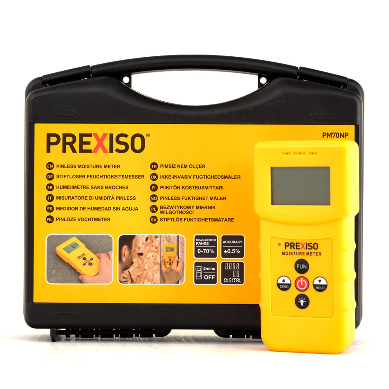 Prexiso Moisture Meter Pinless Inductive - Image 5