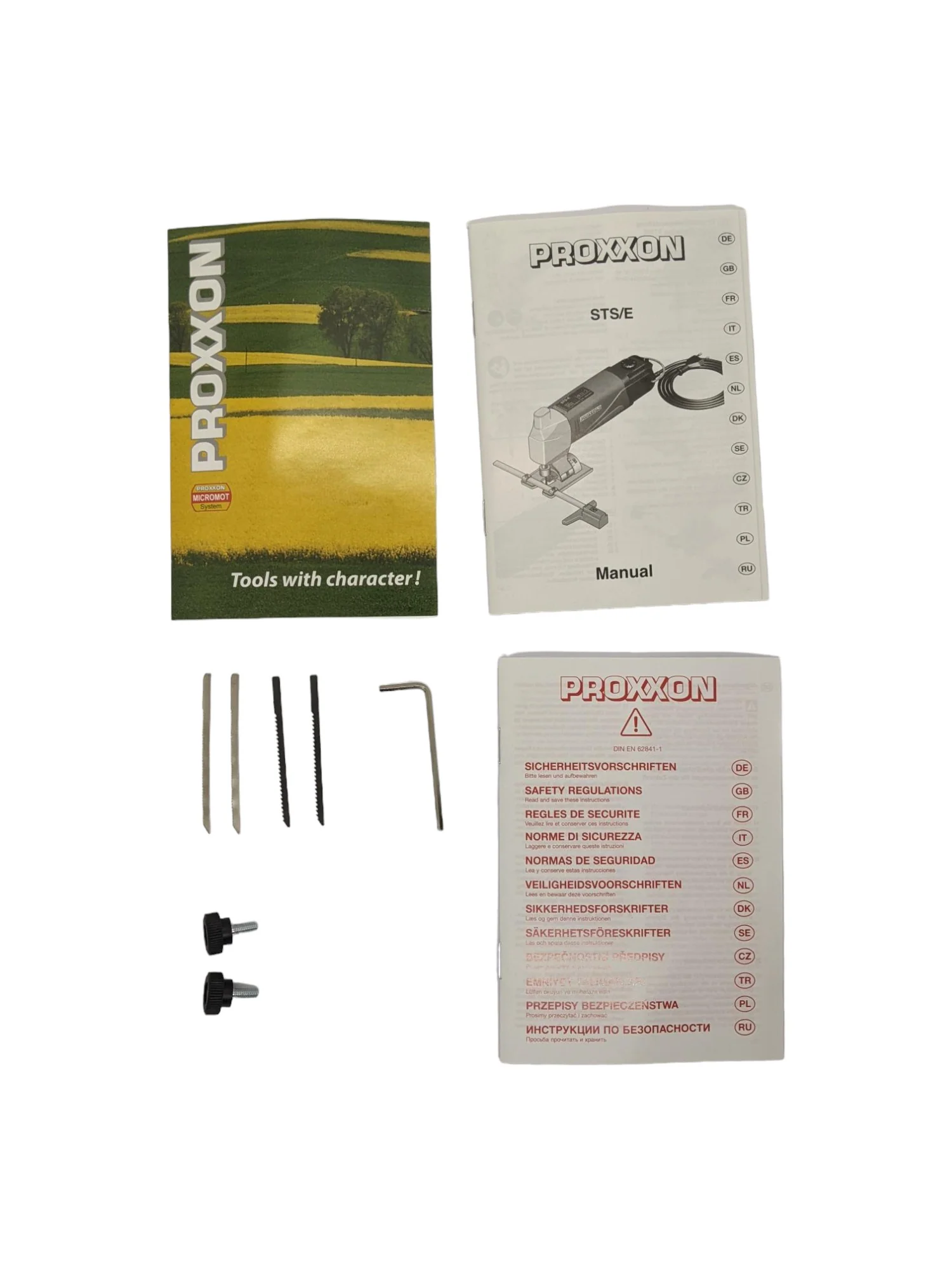 PROXXON STS/E Super Jig Saw Kit 80W Corded Variable Speed Plus Blades - Image 4