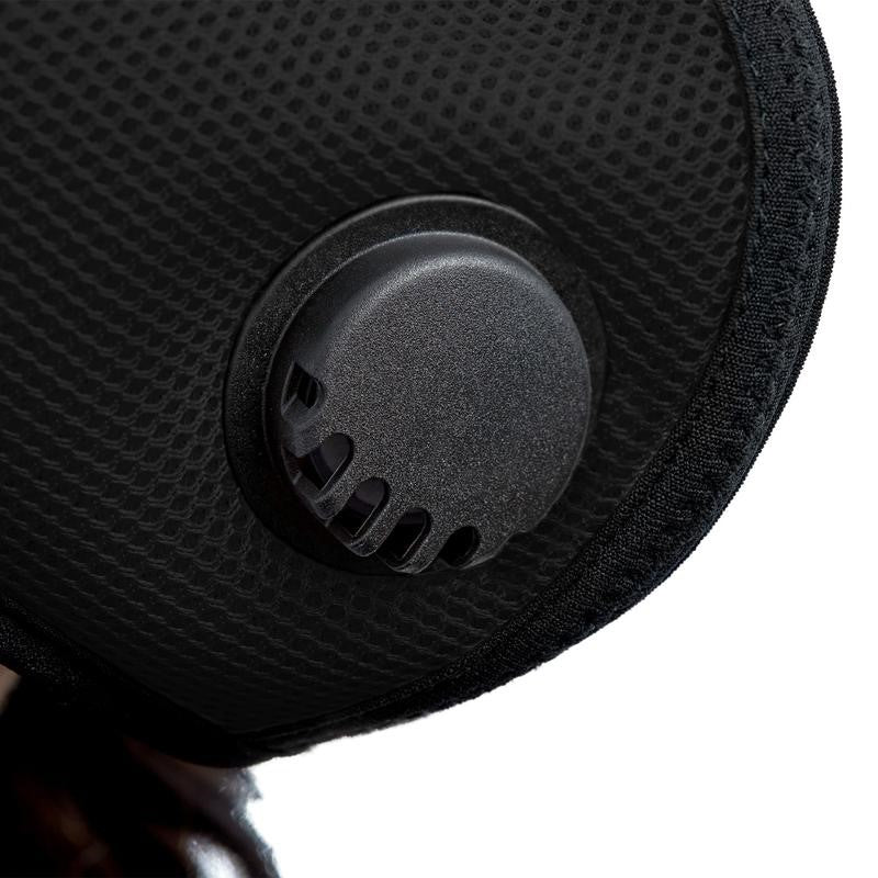 RZMask M2 Dust Face Mask Breathable Mesh Black with Replaceable Filters - Image 6