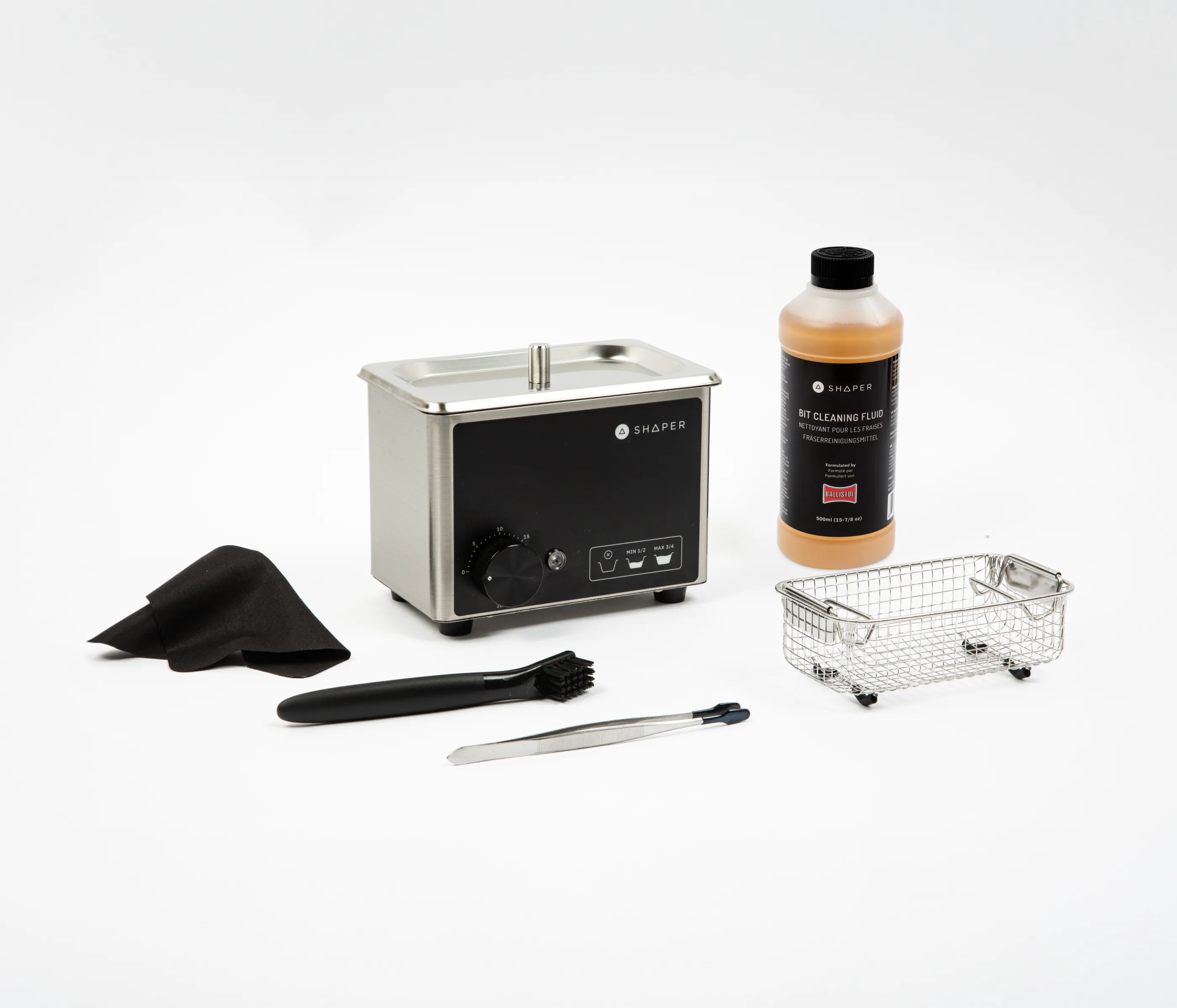 Shaper Tools BitWasher Ultrasonic Router Bit Cleaner
