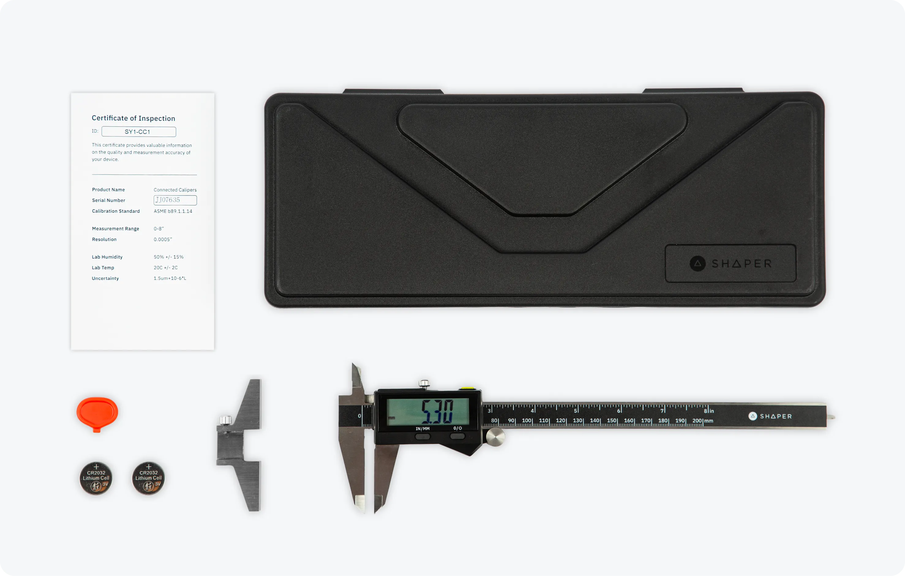 Shaper Tools Connected Caliper 200mm Bluetooth for Shaper Origin - Image 4