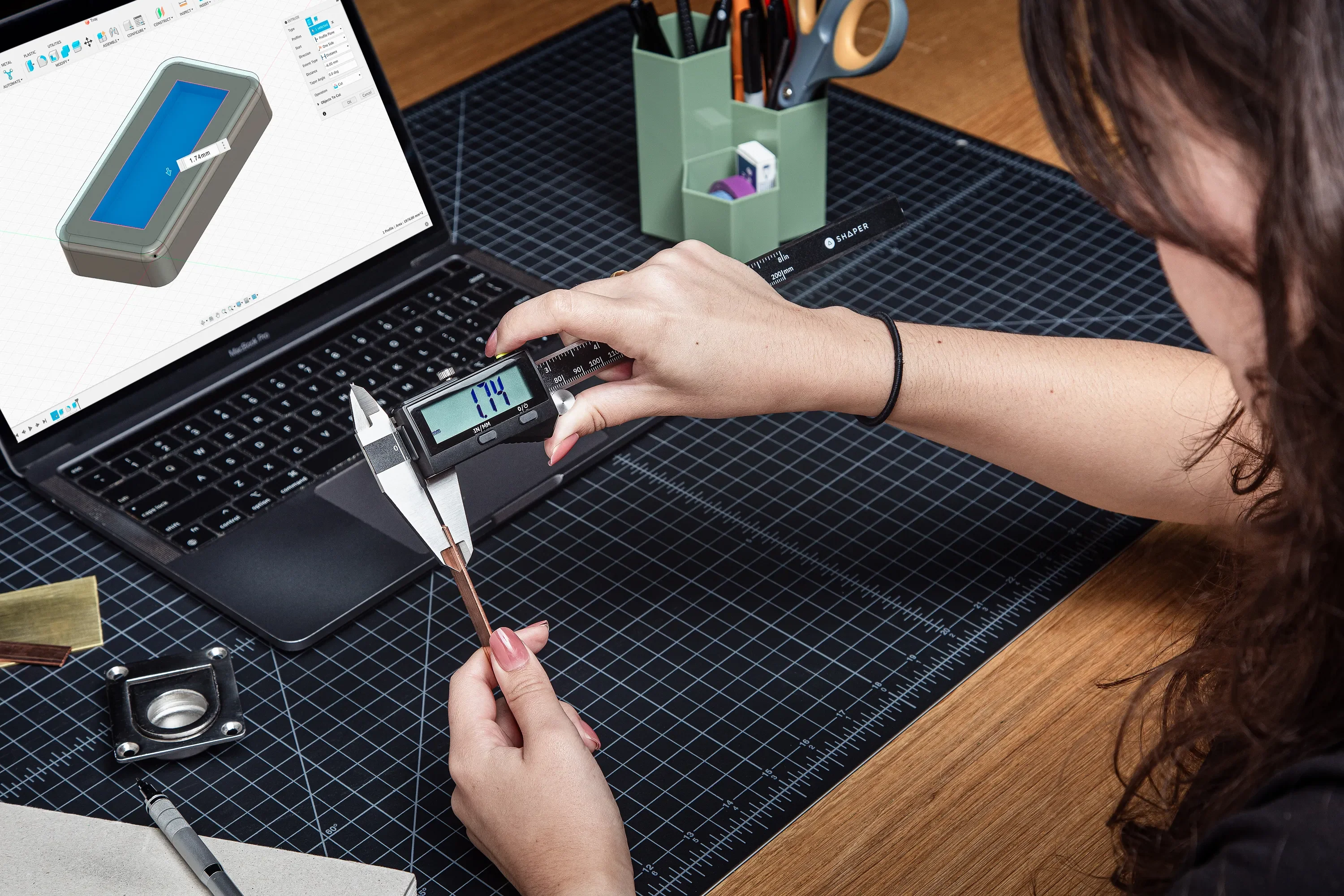 Shaper Tools Connected Caliper 200mm Bluetooth for Shaper Origin - Image 6