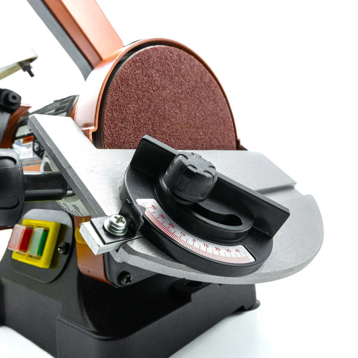 Sherwood 1 x 5in Benchtop Vertical Belt and Disc Sander Linisher 250W - Image 6