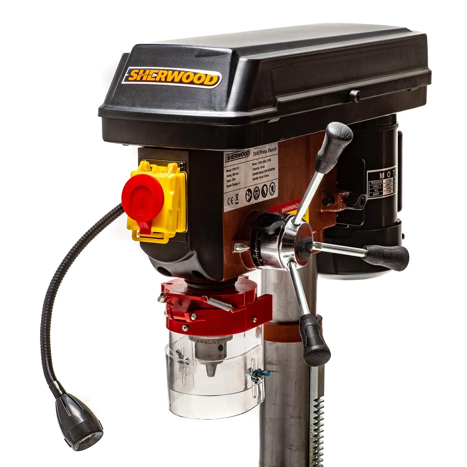 Sherwood Benchtop Drill Press 375W Portable - Image 5