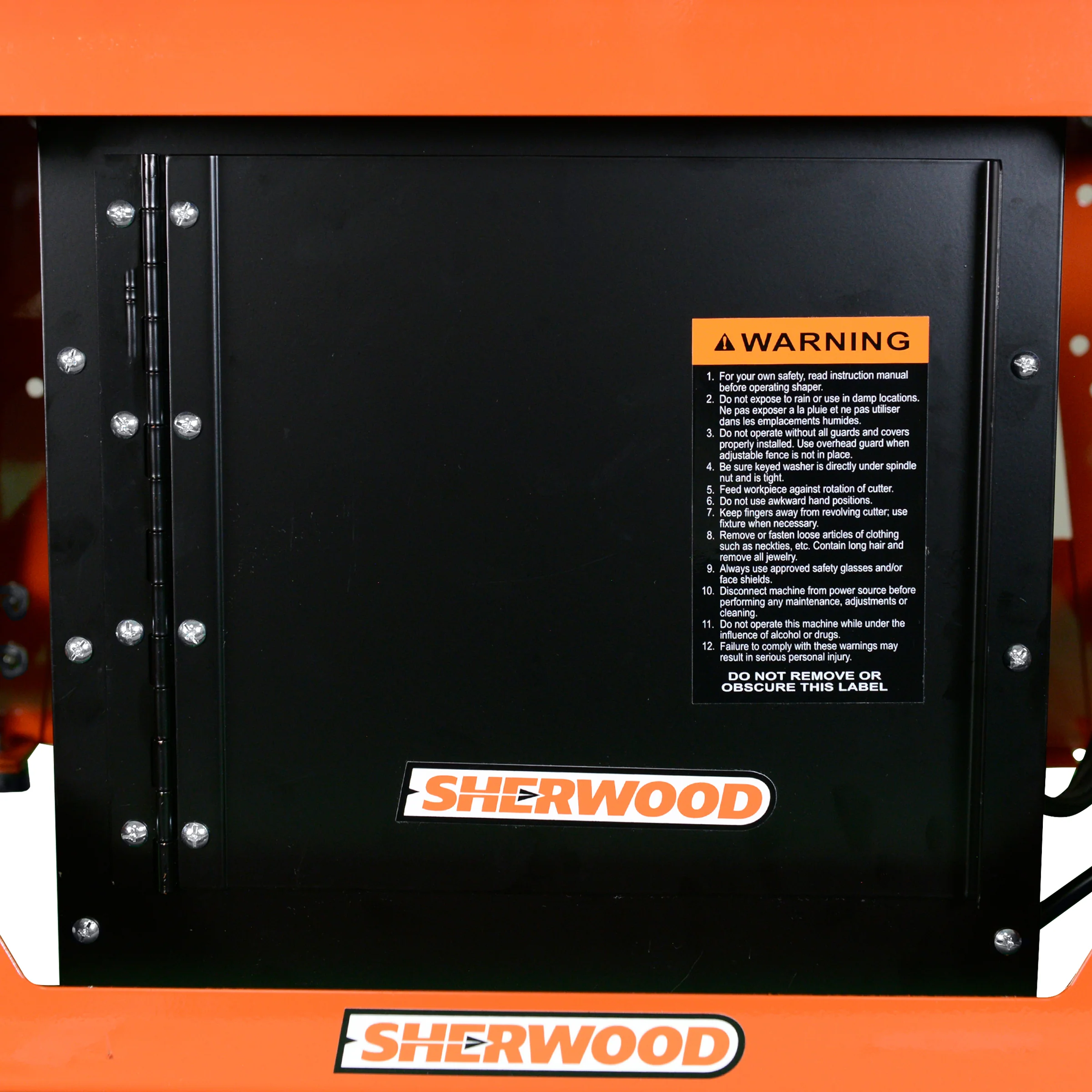 Sherwood Deluxe Benchtop Router Table with MDF/Phenolic Table and Round Body Router Motor & Lift - Image 13