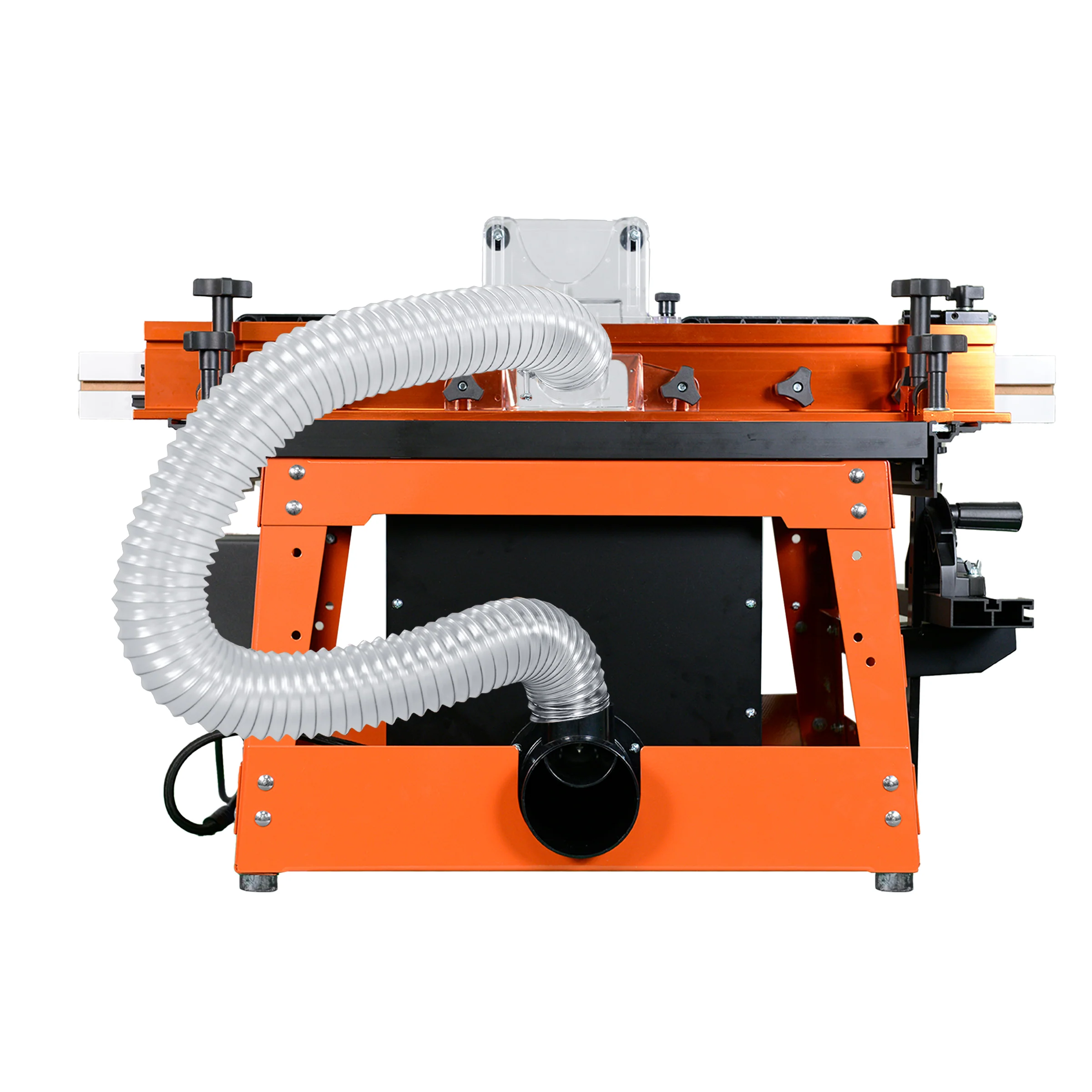 Sherwood Deluxe Benchtop Router Table with MDF/Phenolic Table and Round Body Router Motor & Lift - Image 4