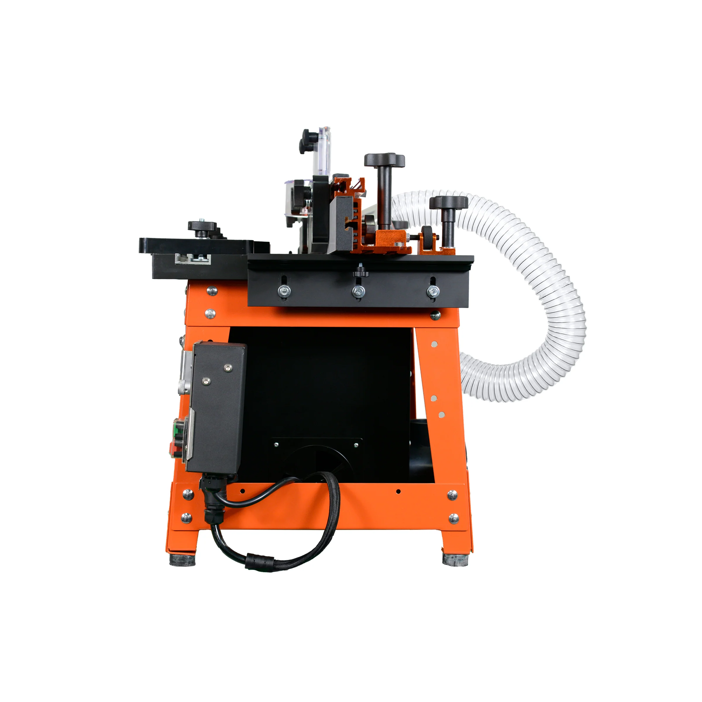 Sherwood Deluxe Benchtop Router Table with MDF/Phenolic Table and Round Body Router Motor & Lift - Image 5