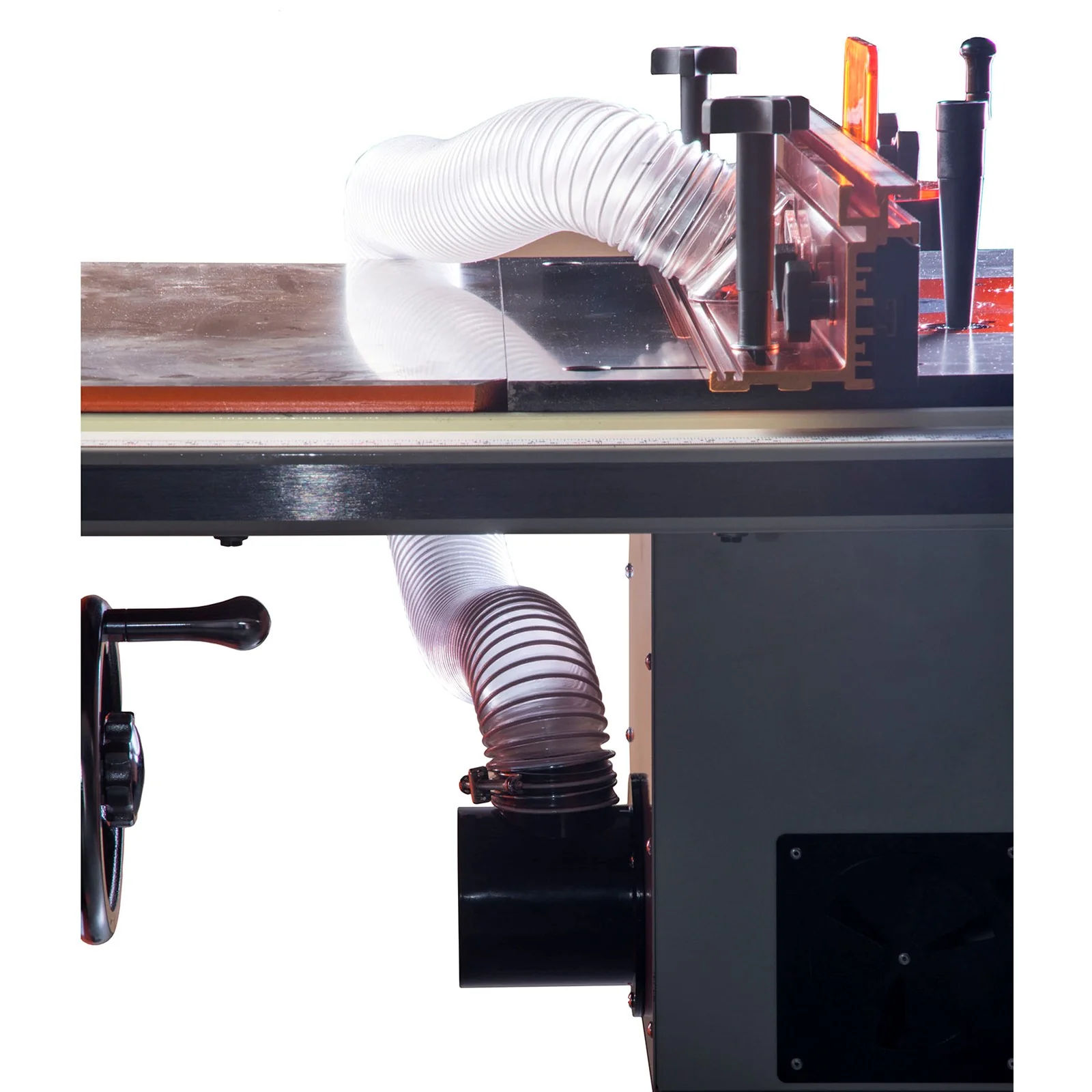 Sherwood Deluxe Cast Iron Router Extension Wing with RLIFT-3 Plunge Router Lift suits Table Saws 685 x 406mm - Image 3