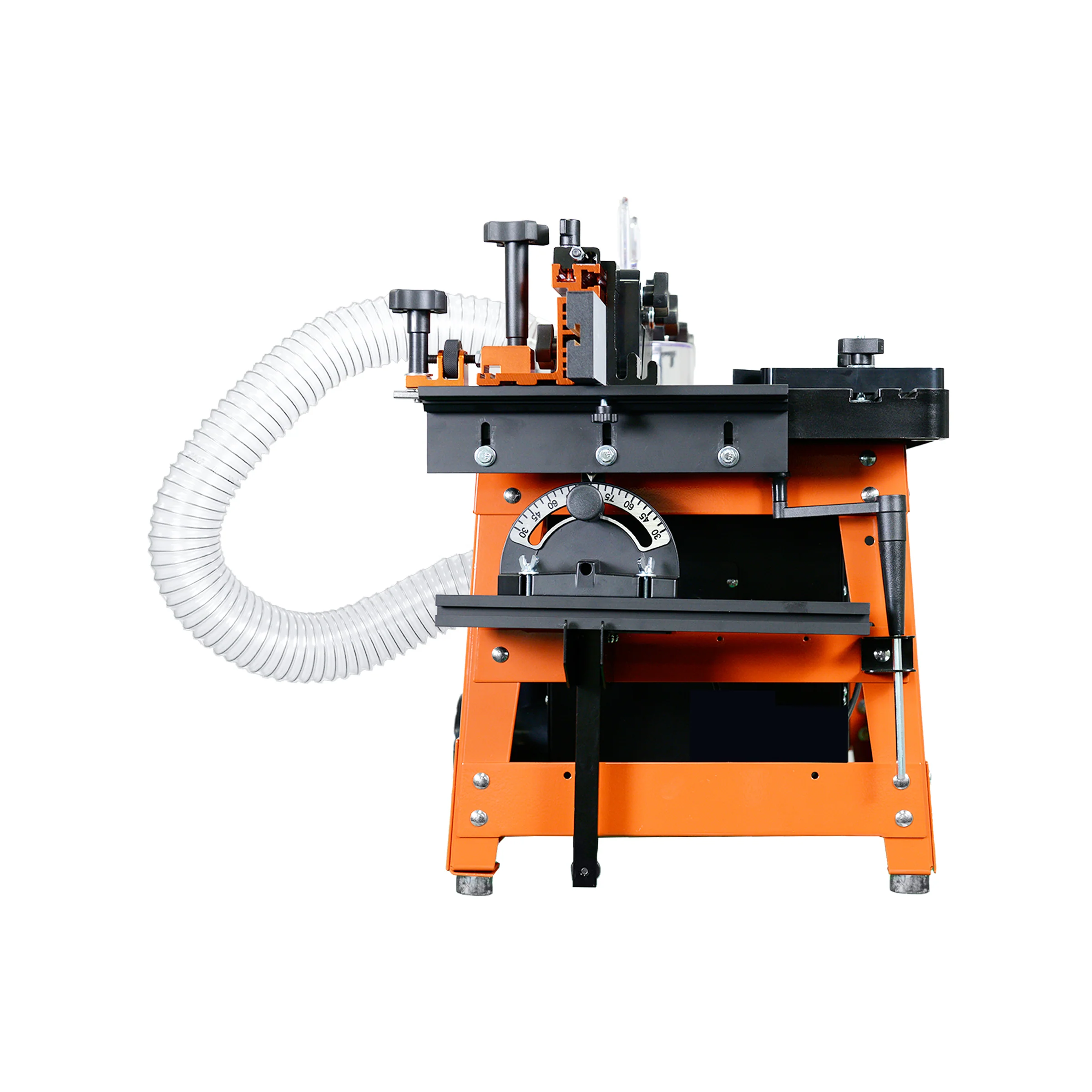 Sherwood Industrial Benchtop Router Table with Cast Iron Table, Lift & Round Body Router Motor - Image 3