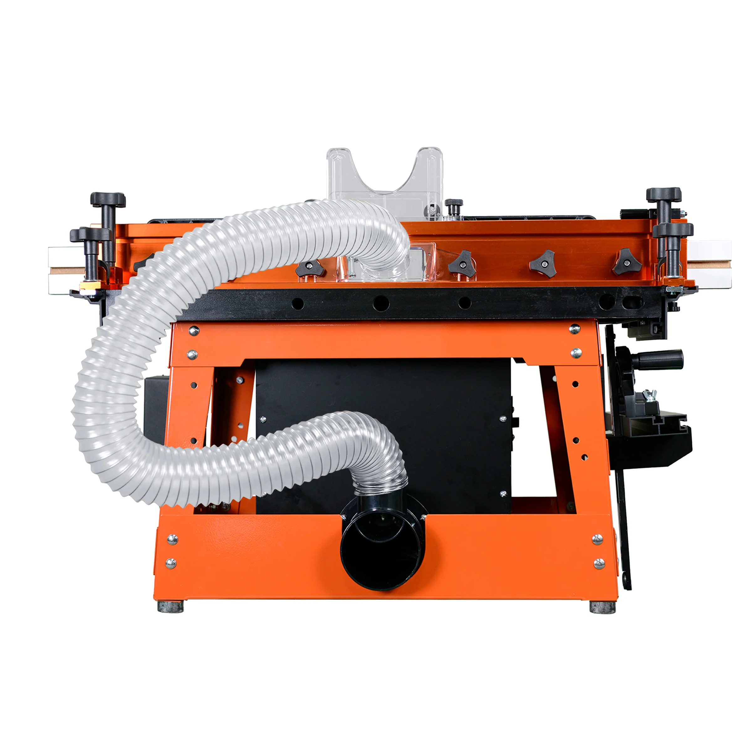 Sherwood Industrial Benchtop Router Table with Cast Iron Table, Lift & Round Body Router Motor - Image 4