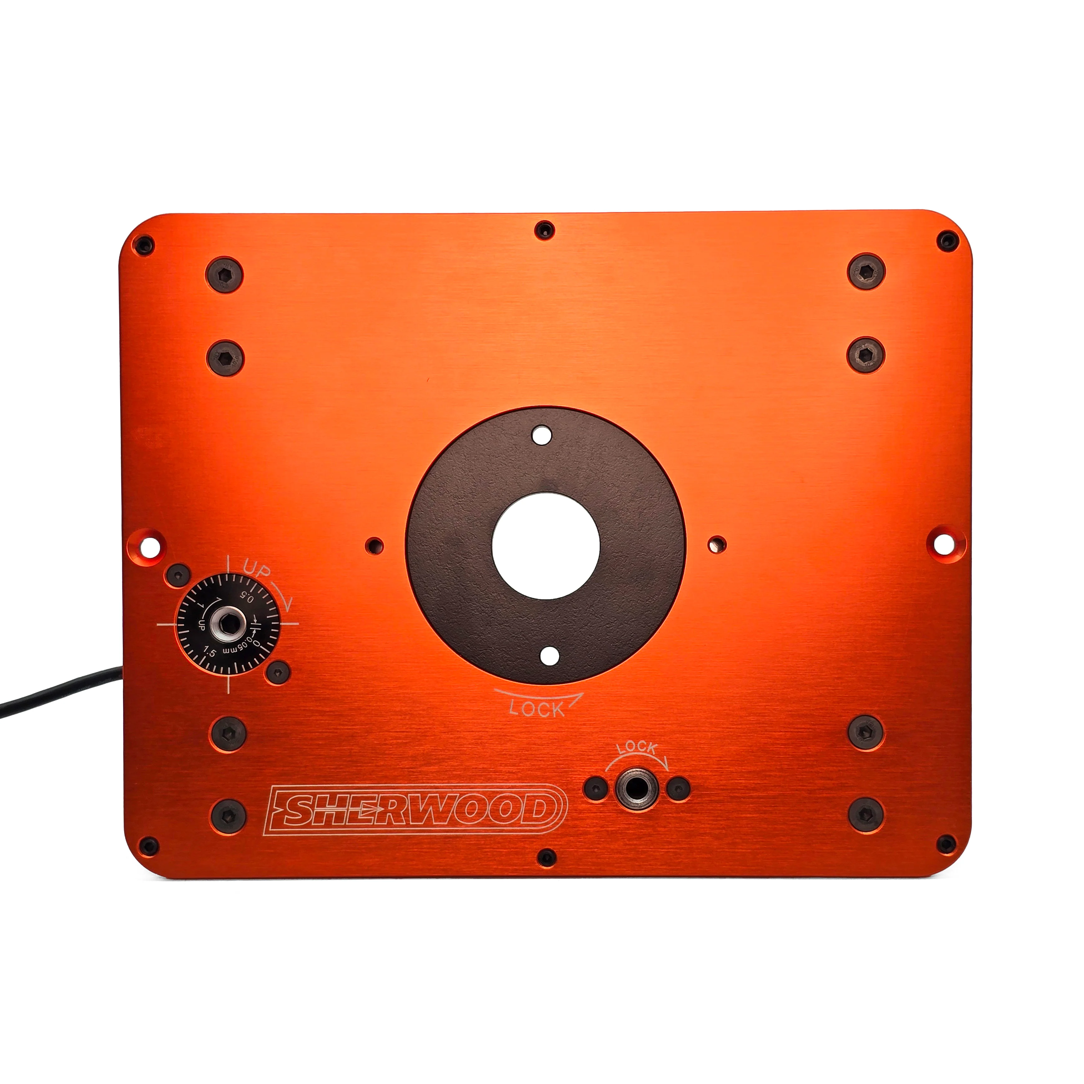 Sherwood Router Lift & Mounting Plate for Round Body Router Motors - Image 4