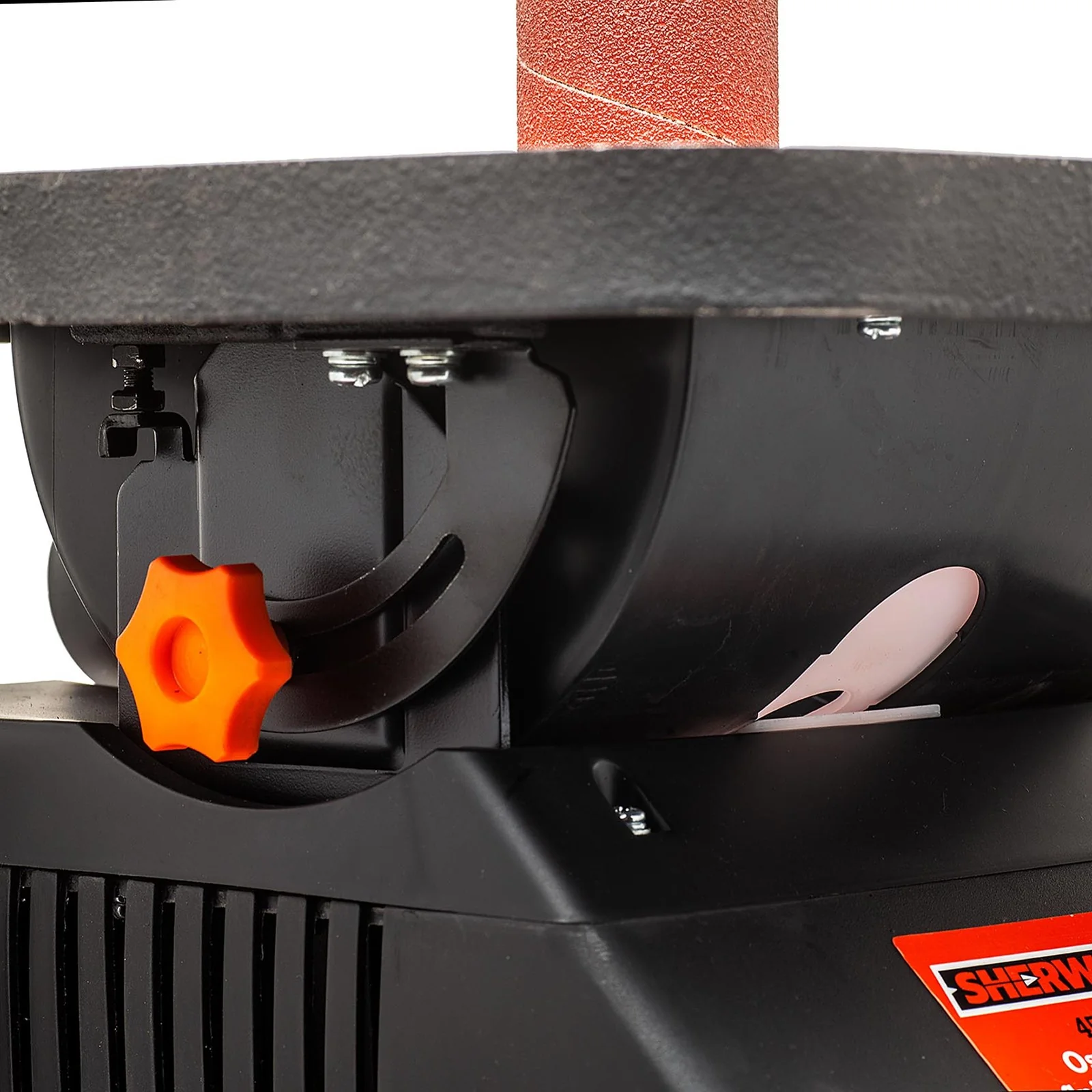 Sherwood Benchtop Oscillating Spindle Sander 450W Cast Iron Table - Image 7