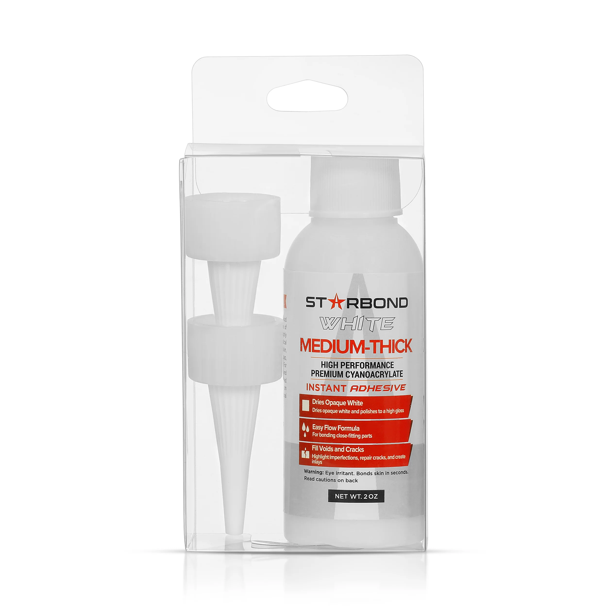 Starbond White Medium-Thick CA Super Glue 2oz - Image 2