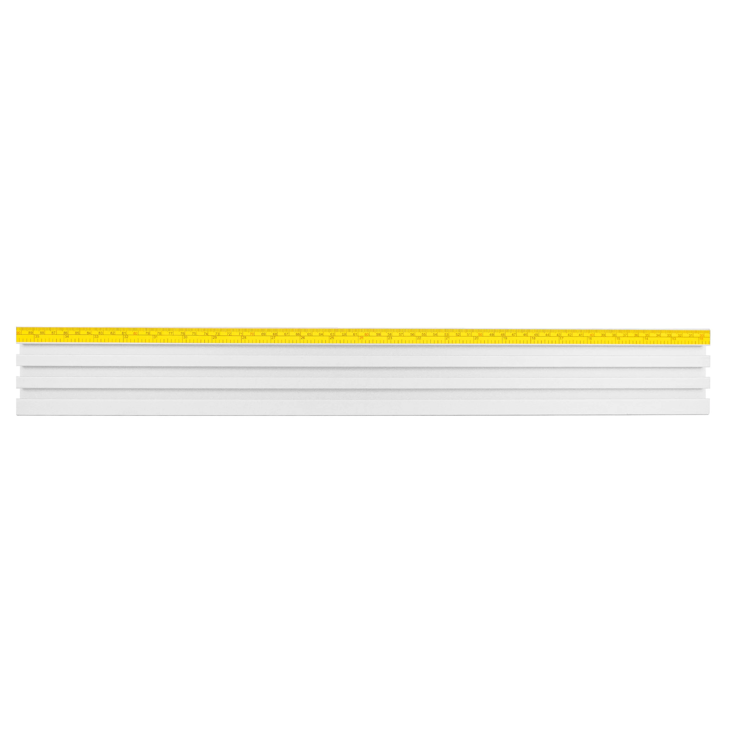 Torquata Mitre Saw Fence Track Aluminium Metric & Imperial Scale