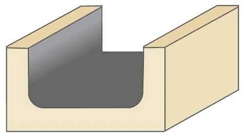 Torquata Pattern Following Dish Cutter Router Bits 1/2in Shank - Image 3